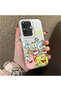 Realme Note 60 Compatible Childlike Cartoon Case, Undersea Character Group Creative Flat Print