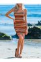 Rochie mini, mix de culori - S - 2