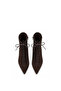 Genuine Suede Leather Women's Boots 381 Brown Suede (Brown Suede) - 8