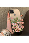 Redmi 9C/10A Compatible Pink Rose Flower Sea Phone Case, Floral Art Print