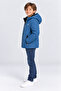 Boy's Hooded Quilted Coat with Soft Lining and Zipper Pockets Winter Coat Ak4289 - 4