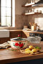 Enamel Pomegranate 24 cm Frying Pan