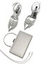 Women's Silver Stone Bow Detailed Ankle Strap Heeled Shoes and Evening Dress Bag Set - 2