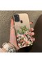 Samsung Galaxy A21S Compatible Pink Rose Flower Sea Phone Case, Flower Drawing Art Print