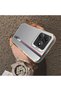 Realme C63 4G/C61 Compatible Speed Race Style Case, Red Blue Vertical Stripe Racing English Motif - 2