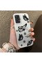 Samsung Galaxy A52/A52S Compatible Plain Feel Case, Line Butterfly Daisy English Slogan Pattern