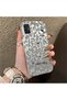 Samsung Galaxy A51 4g Compatible Grey Leopard Pattern Phone Case, Star English Art Print