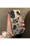 Oppo A60 Compatible Simple Feel Case, Line Butterfly Daisy English Slogan Pattern