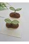 Fidan Baby Special 2-Piece Baby Clips for Babies with Less Hair, Handmade Baby Gift Set, Unusual Elegance Baby Accessory