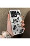 Mi 14t Compatible Simple Feel Case, Line Butterfly Daisy English Slogan Pattern