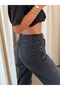 Classic Cut-Leg Jeans - Black - 4