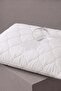 Quilted Liquid-Proof Pillow Mattress Cover 50X70 4-Pack White - 6