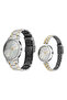 Bandhan Eternal Pair Analog with Silver Dial Dual Tone Stainless Steel Strap Watch for Couples - 19692969BM01 - 3