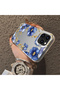 iPhone 11 Pro Max Compatible Elegant Floral Case, Blue Flower Golden Branch Creative Flat Print - 2