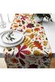 Digital Printed Runner - Floral/Leaf Pattern / Autumn Series - 140X40 cm