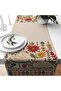 Digital Printed Runner - Swan Pattern / Embroidery Look / Spring Series - 140X40 cm