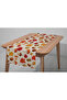 Digital Printed Runner - Floral/Leaf Patterned / Embroidery-Looking / Autumn Series - 140X40 cm - 2