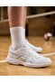 Upcort Running Walking Volleyball Shoes White