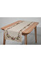 Digital Printed Runner - Floral Pattern / Embroidery Look / Spring Series - 140X40 cm - 2