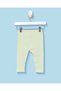 Infant Girls Green Cable Knit Leggings - 4