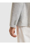 Light Gray Slim Fit Wool Linen Blended Jacket 50284564-Vr001 - 7