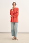Women's Basic Long Sleeve Sweatshirt Tile - 4