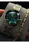 Steel Cord Women's Wrist Watch with Bracelet Gift - 5