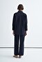 Basic Shirt Pants Set Navy Blue - 5