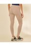 Women Brown Melange And Taupe Leggings (Pack Of 2) - 4