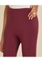 Senior Girls Burgundy Basic Leggings - 4