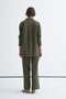 Basic Shirt Pants Set Khaki - 5