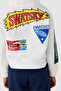 Boy White Sweatshirt - 4