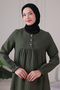 Muslin Fabric Hijab Dress 100% Cotton Mother's Dress Prayer Dress Robe Dress Umrah Dress Plus Size Hijab Dress - 7