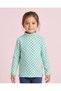 Girls Mint And Pink High Neck T Shirts 2 Piece Set - 2