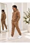 Men's 3 Thread Premium Quality Inner Ribbed Tracksuit Set - 3