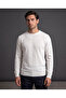 Men's crew neck striped knitwear