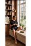 Men's Shorts Black Plaid Cotton Pajama Set - 2