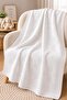 Floral Patterned Knitwear Baby Blanket - 2