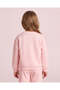 Girls Pink Printed Sweatshirt - 4
