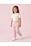 Girls Pink Printed Jogger Pants - 2