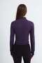 Zippered Soft Fabric Cardigan H0089 - 6