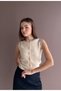 Sequin Detailed Soft Textured Buttoned Front Knitwear Vest - 4