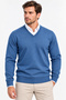 Men's V-Neck Knitwear Sweater Classic Cut Stylish Casual Sweater - 2
