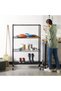 4-Shelf Adjustable, Heavy Duty Storage Shelving Unit (158.5 kgs loading capacity per s - 2