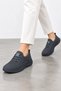 Cony Women's Laceless Knitwear Casual Sports Shoes - Smoked - 2