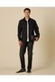 Men Black Two Pocket Twill Shirt - 5