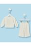 Infant Girls Ivory Bow Print Jogging Set 2 Piece - 4