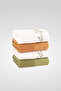 Gulab 100% Cotton Hand/Face/Head Towel Set of 4 - 50X80 cm - 4