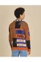 Senior Boys Multicolour Patchwork Pullover - 3