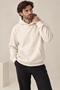 Textured Hooded Men's Sweatshirt - 2